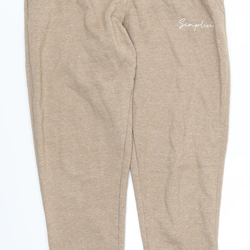 Primark Womens Brown   Sweatpants Trousers Size 12 L28 in - Simplicity