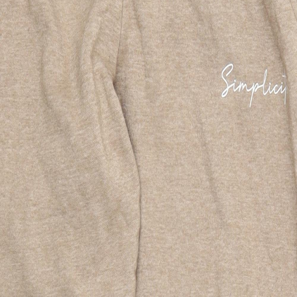 Primark Womens Brown   Sweatpants Trousers Size 12 L28 in - Simplicity