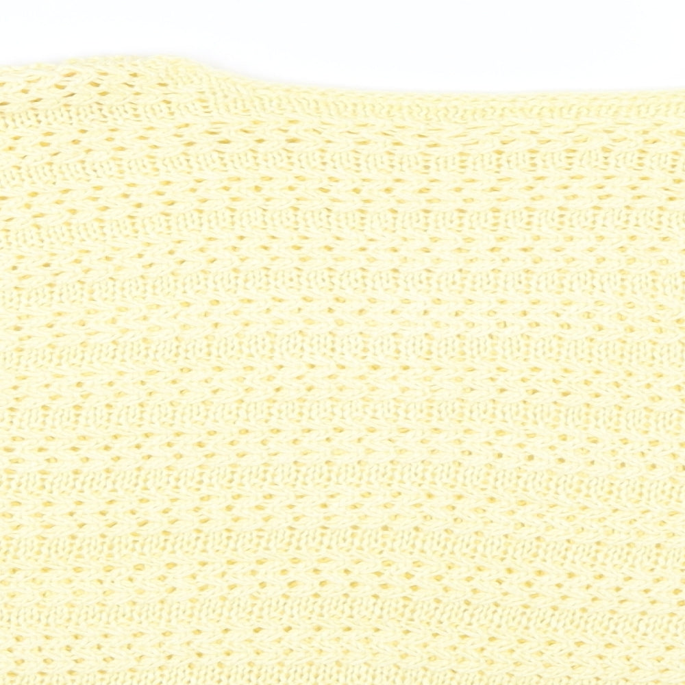 NEXT Womens Yellow   Pullover Jumper Size M