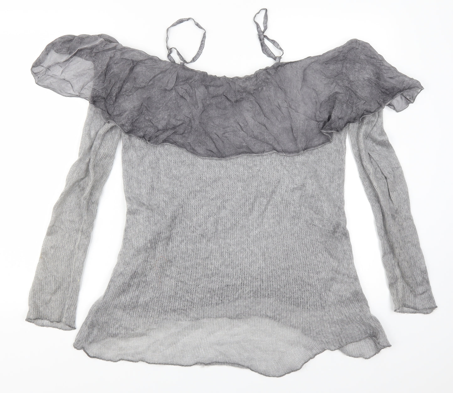 Alice Rinaldi Womens Grey   Pullover Jumper Size L