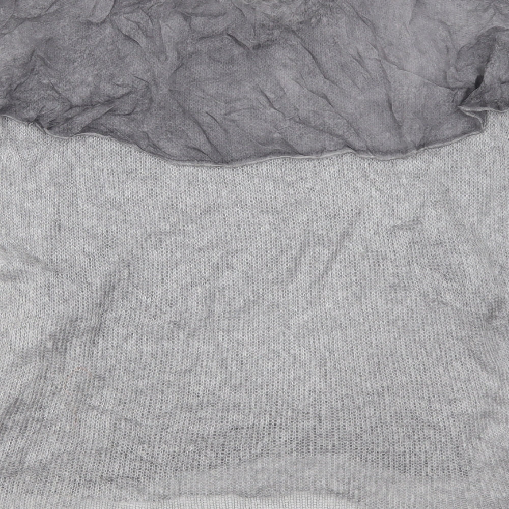 Alice Rinaldi Womens Grey   Pullover Jumper Size L