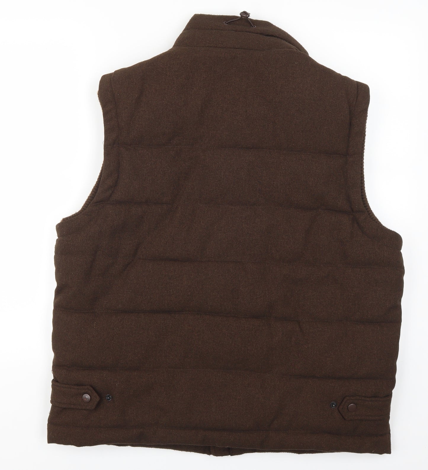 Kenneth Cole Mens Brown   Gilet Coat Size L