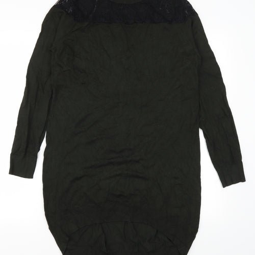 Select Womens Green  Lace Jumper Dress  Size 16
