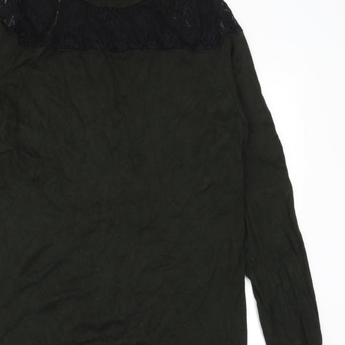 Select Womens Green  Lace Jumper Dress  Size 16