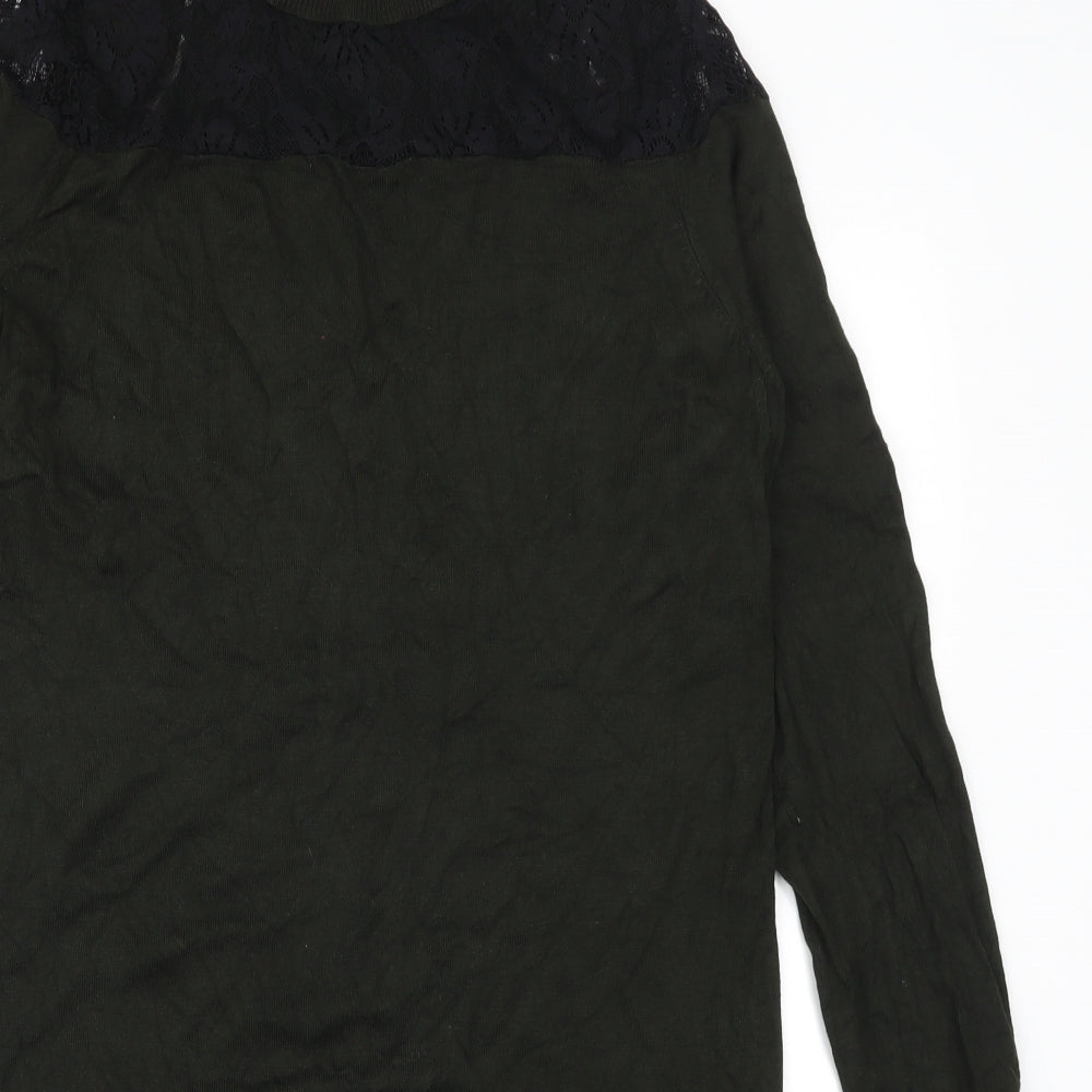 Select Womens Green  Lace Jumper Dress  Size 16
