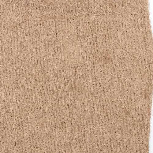 Carpe Diem Womens Brown   Straight & Pencil Skirt Size L