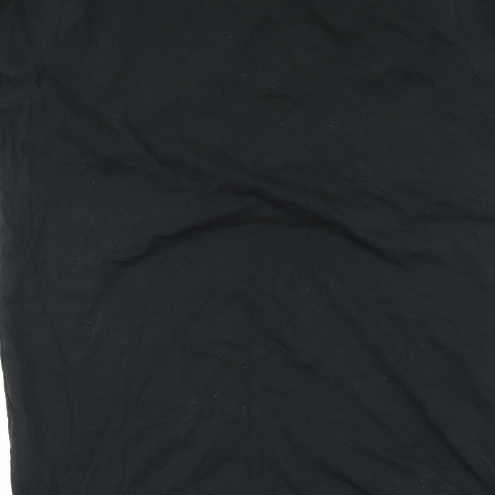 jack&jones Mens Black    T-Shirt Size XL