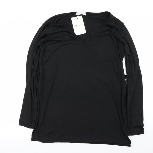 Femme Luxe  Womens Black   Pullover Jumper Size S