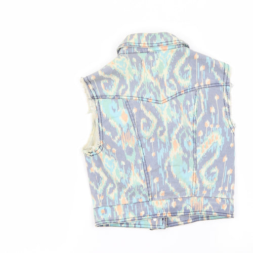 New Look Womens Multicoloured Camouflage  Jacket Coat Size 8