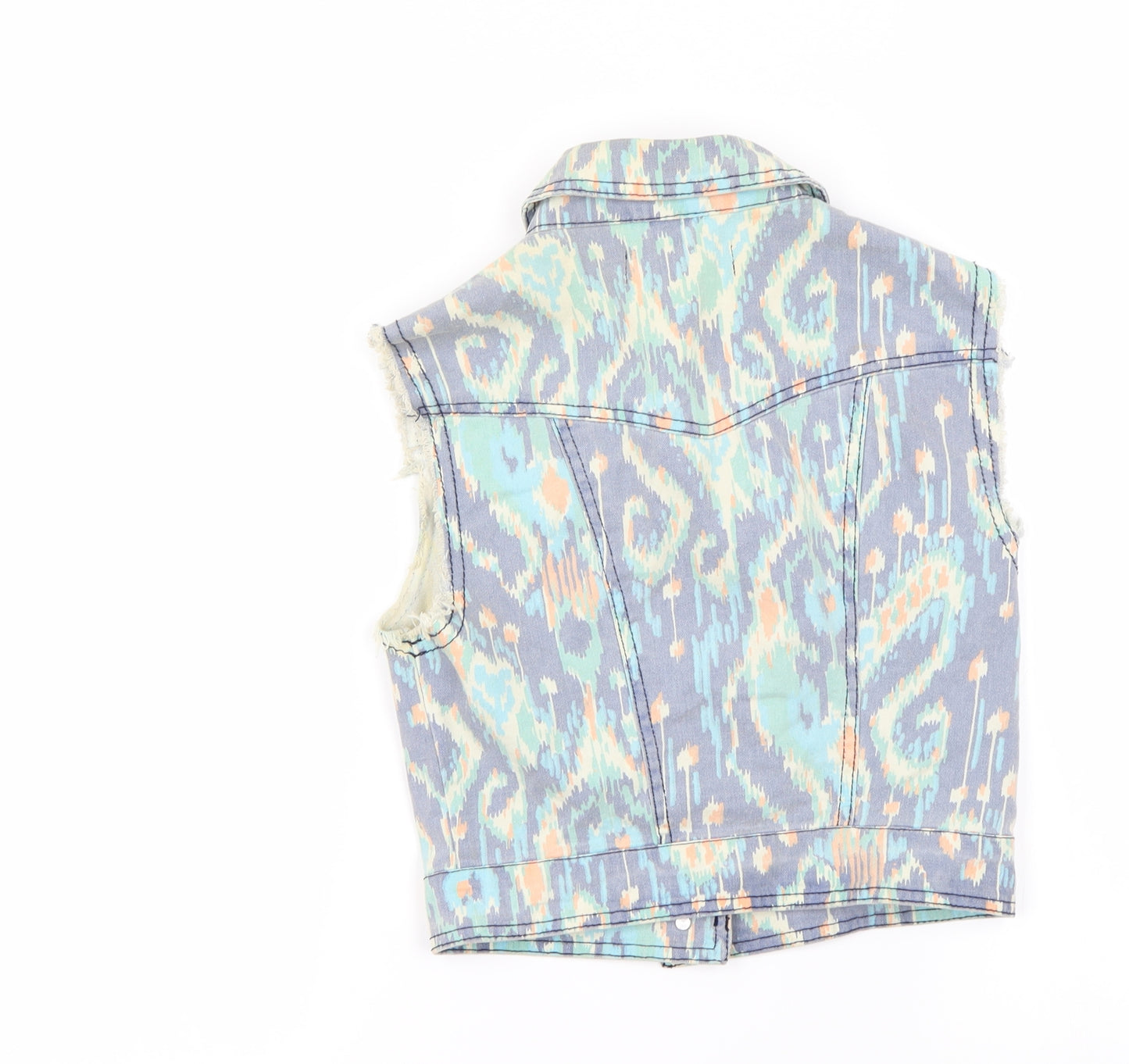 New Look Womens Multicoloured Camouflage  Jacket Coat Size 8