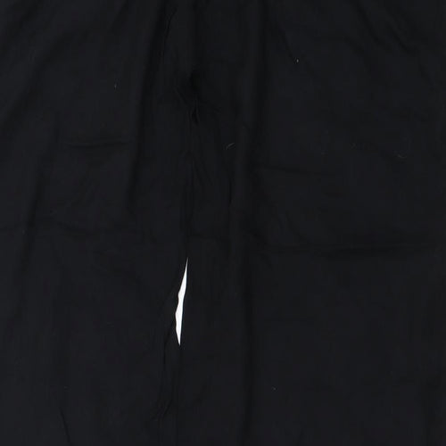 Preworn Womens Black   Trousers  Size 12 L24 in