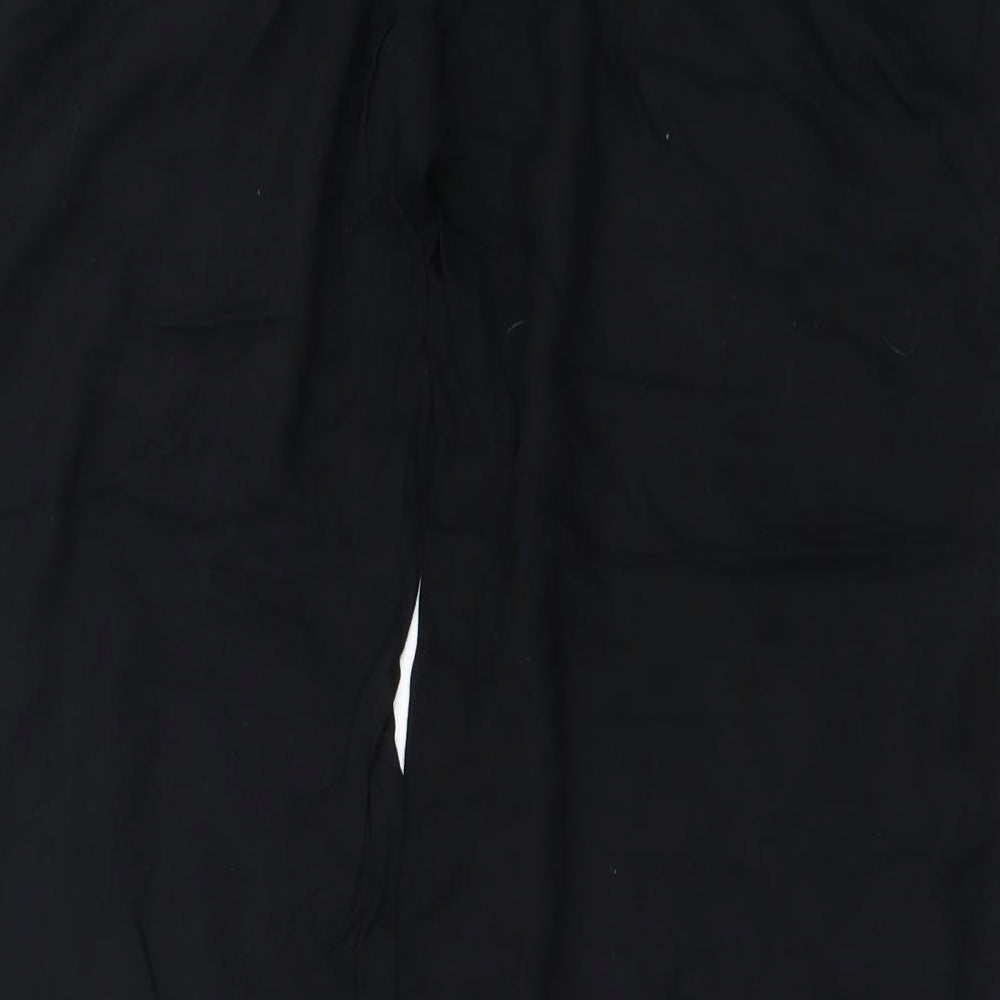 Preworn Womens Black   Trousers  Size 12 L24 in