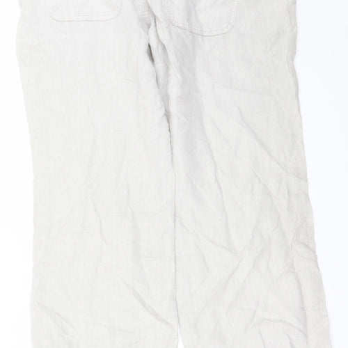Indigo  Womens Grey   Trousers  Size 14 L24 in