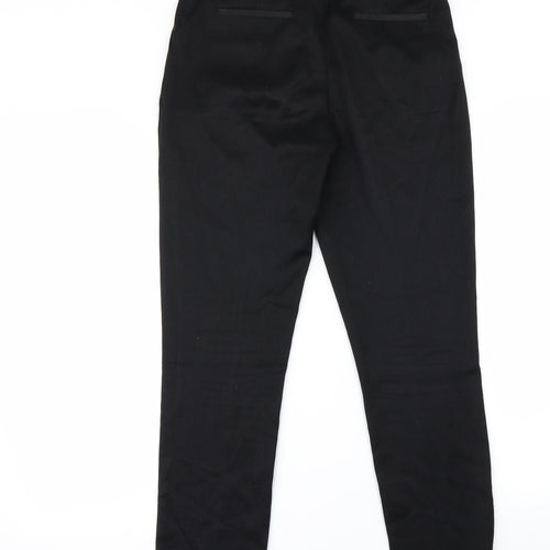 NEXT Womens Black   Trousers  Size 8 L24 in