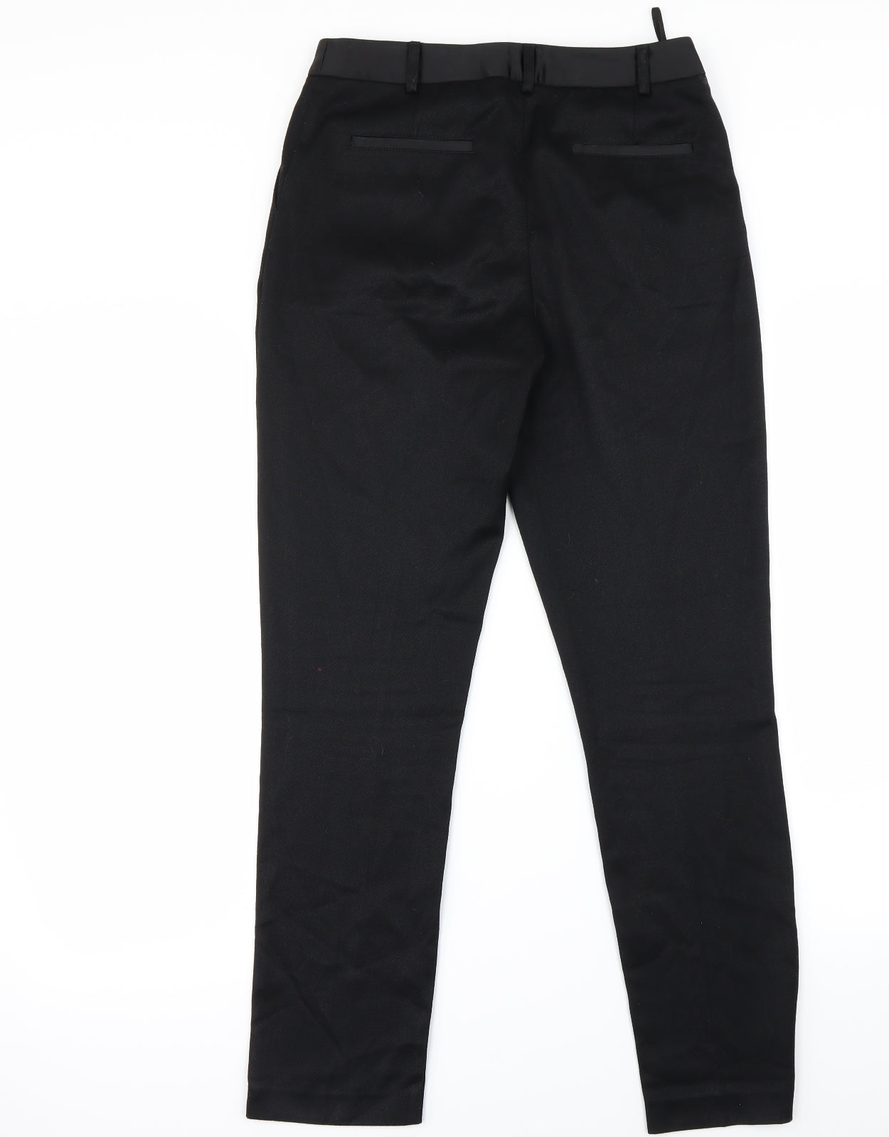 NEXT Womens Black   Trousers  Size 8 L24 in
