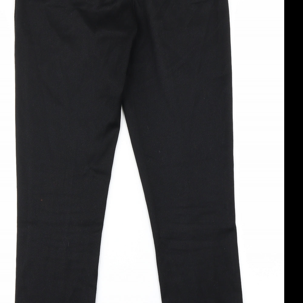 NEXT Womens Black   Trousers  Size 8 L24 in