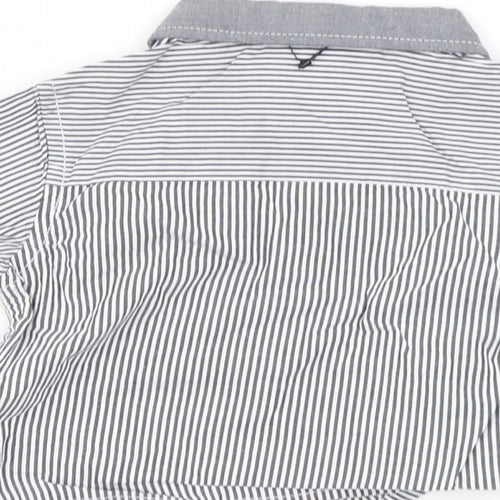 NEXT Baby Grey   Basic Button-Up Size 3-6 Months