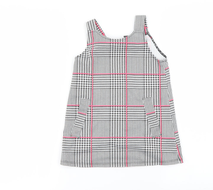 Primark Girls Grey Check A-Line Size 3-4 Years
