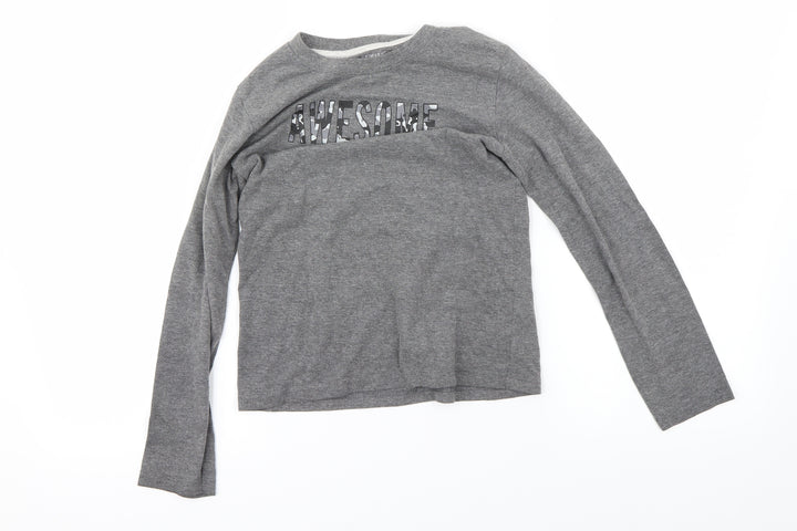 Primark Boys Grey Basic T-Shirt Size 3-4 Years