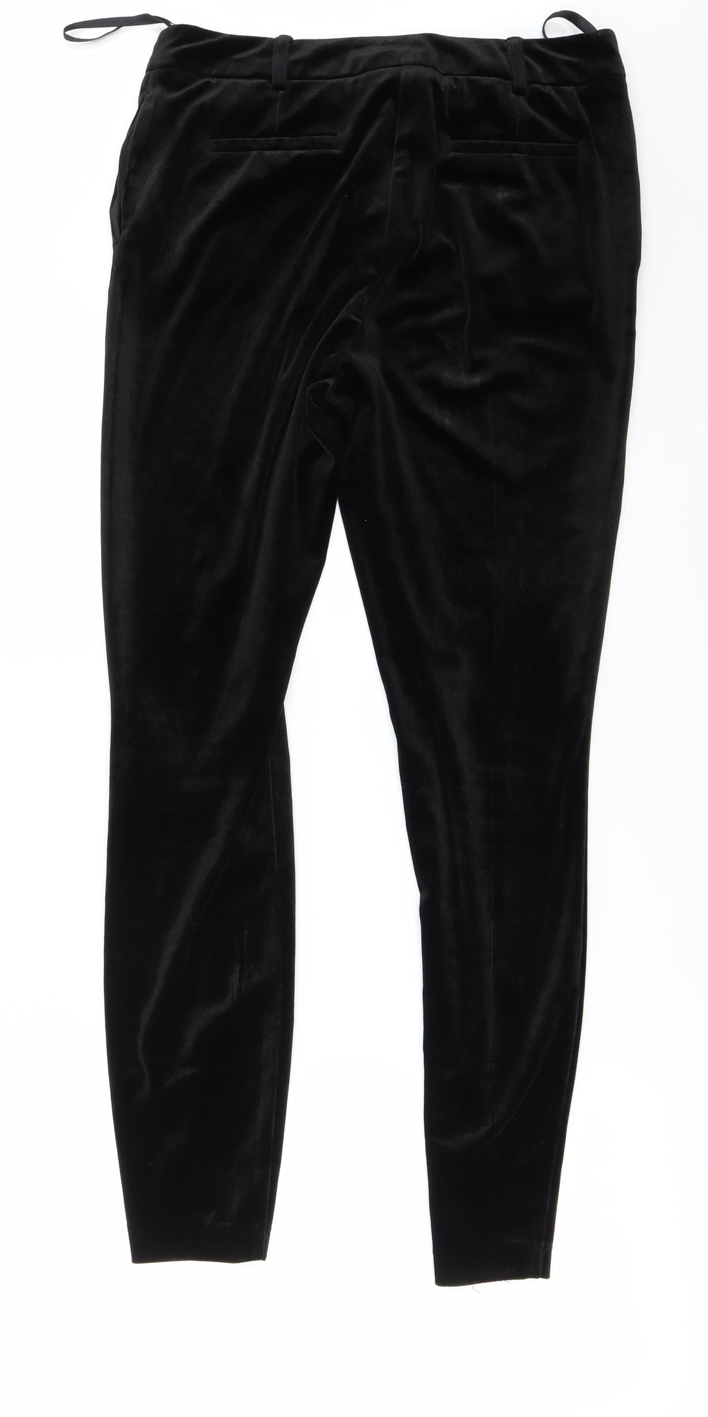 NEXT Womens Black   Trousers  Size 8 L25 in