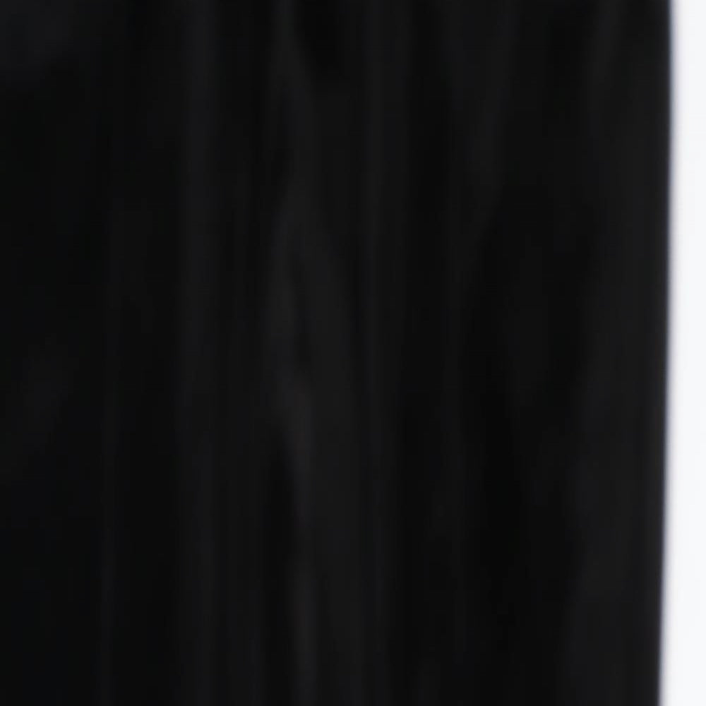 NEXT Womens Black   Trousers  Size 8 L25 in