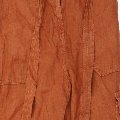 Marks and Spencer Womens Brown   Trousers  Size 14 L25 in