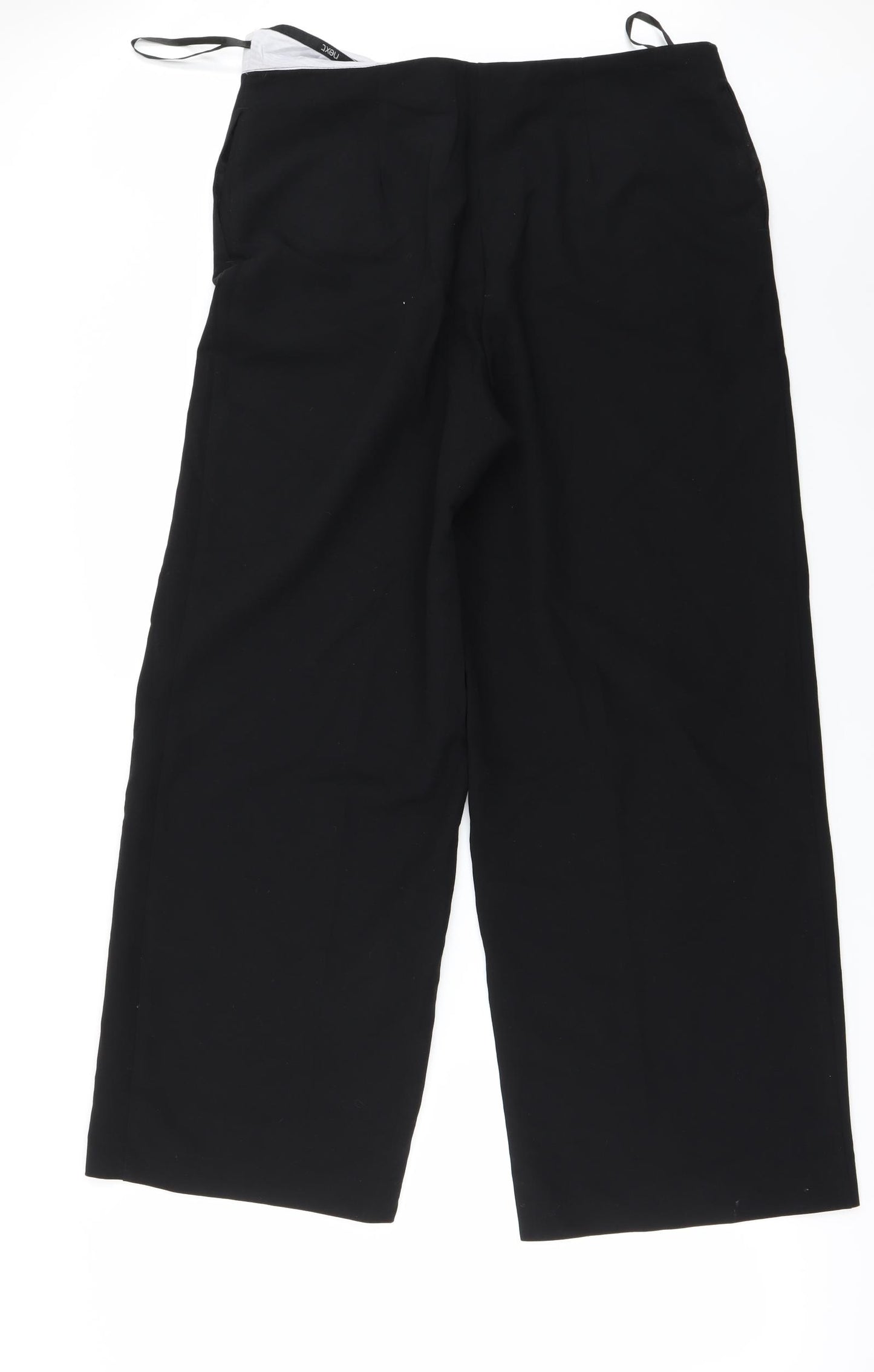 NEXT Womens Black   Trousers  Size 12 L26 in