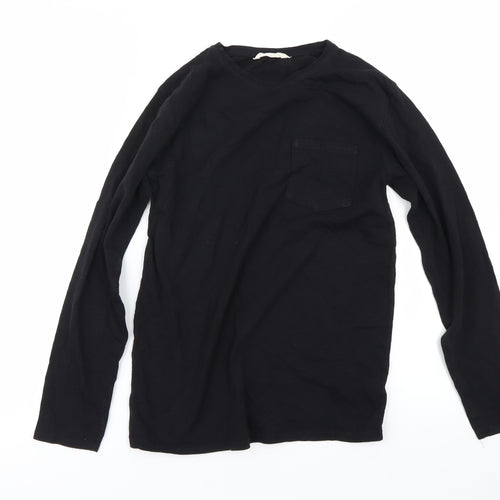 Mango Boys Black   Basic T-Shirt