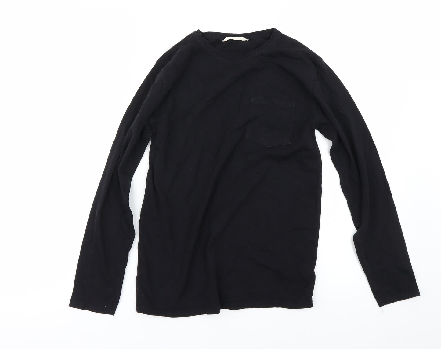 Mango Boys Black   Basic T-Shirt
