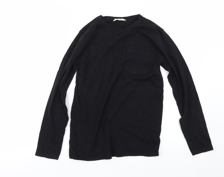 Mango Boys Black   Basic T-Shirt