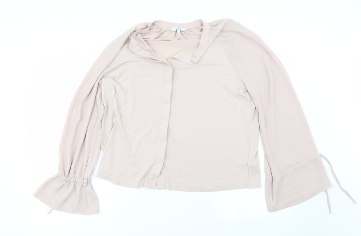 NEXT Womens Orange Basic Blouse Size 16