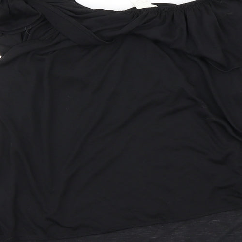 H&M Womens Black   Basic Blouse Size XL