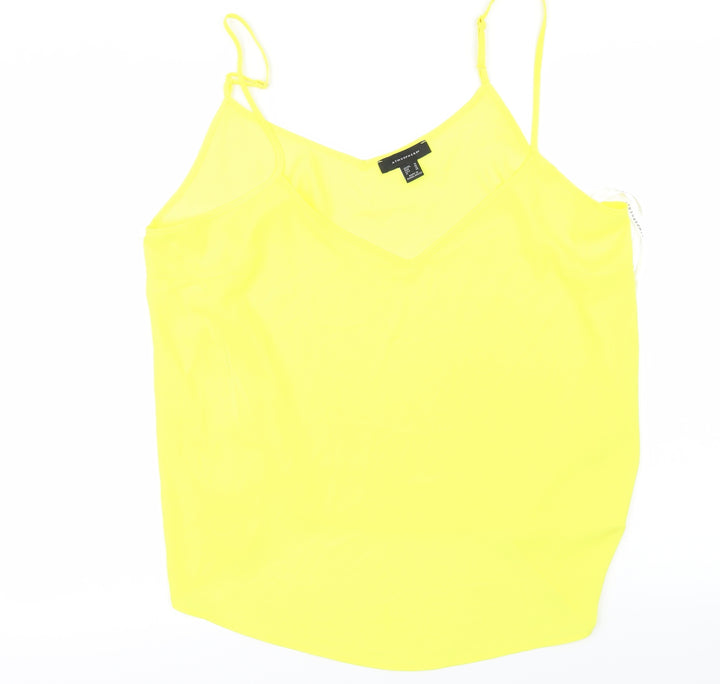 Atmosphere Womens Yellow Basic Blouse Size 18
