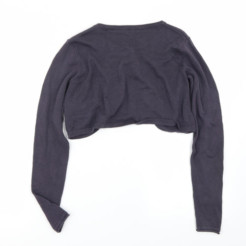 H&M Girls Blue   Cardigan Jumper Size 10-11 Years