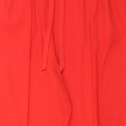 Primark Womens Red   Trousers  Size 16 L24 in