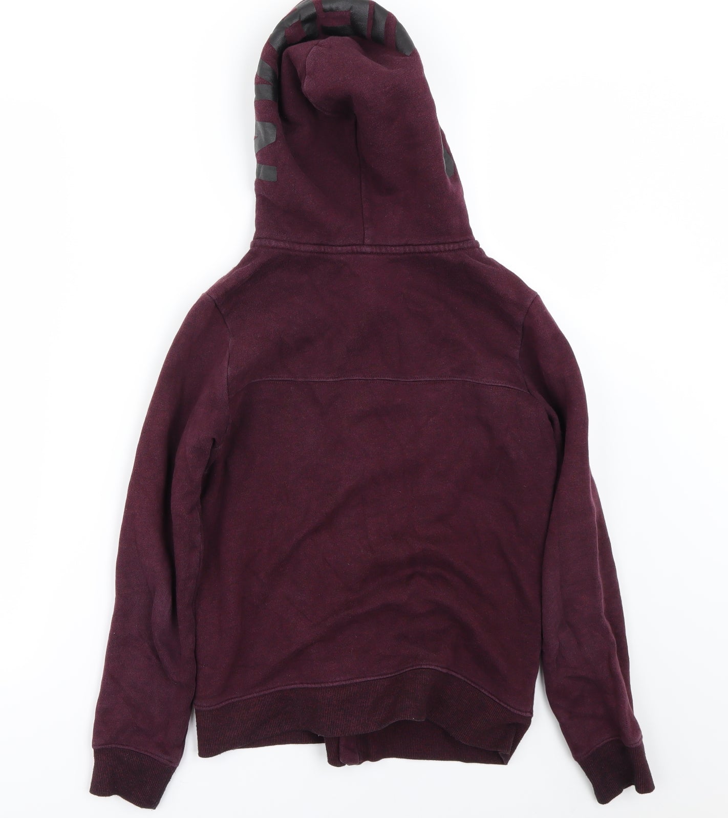 H&M Boys Red   Full Zip Hoodie Size 11-12 Years