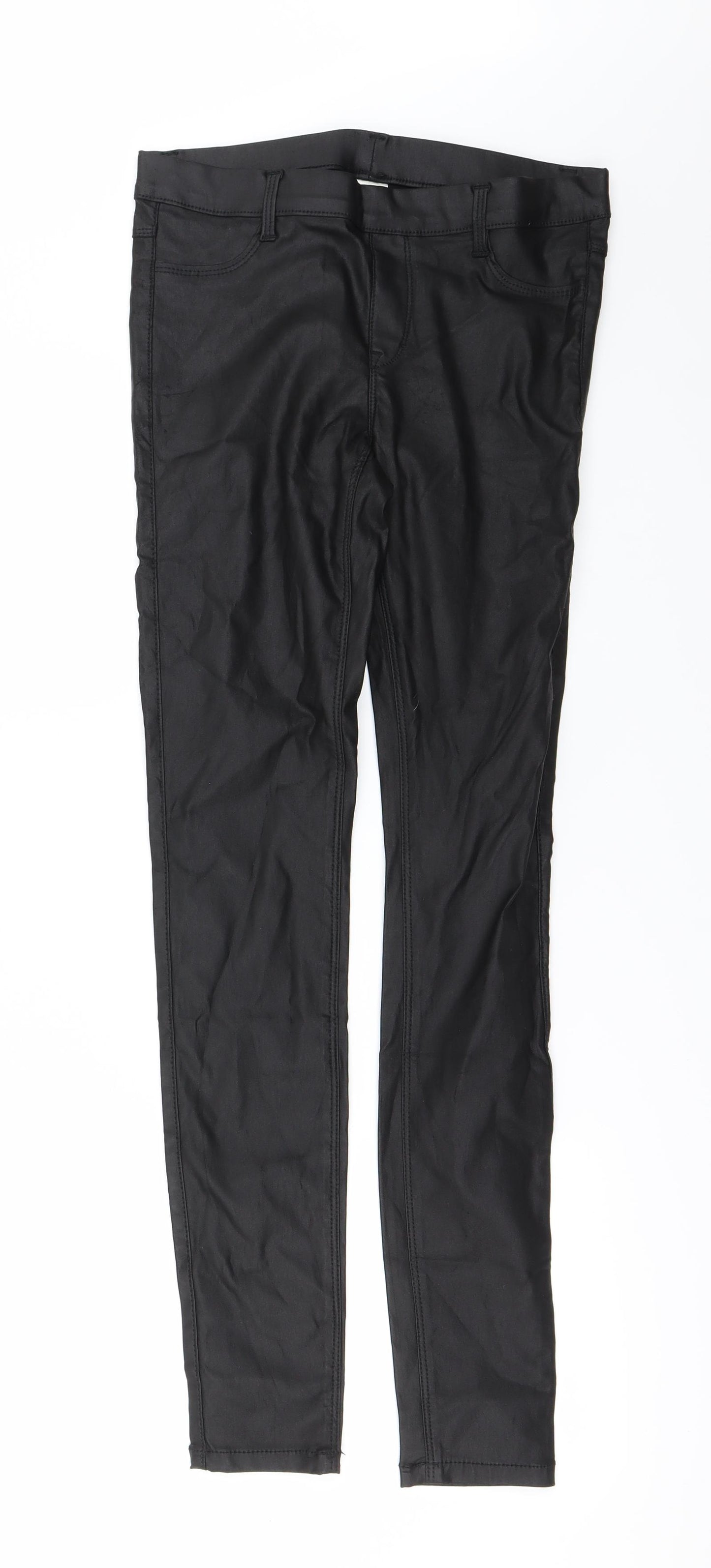 Preworn Womens Black   Mom Jeans Size 6 L28 in