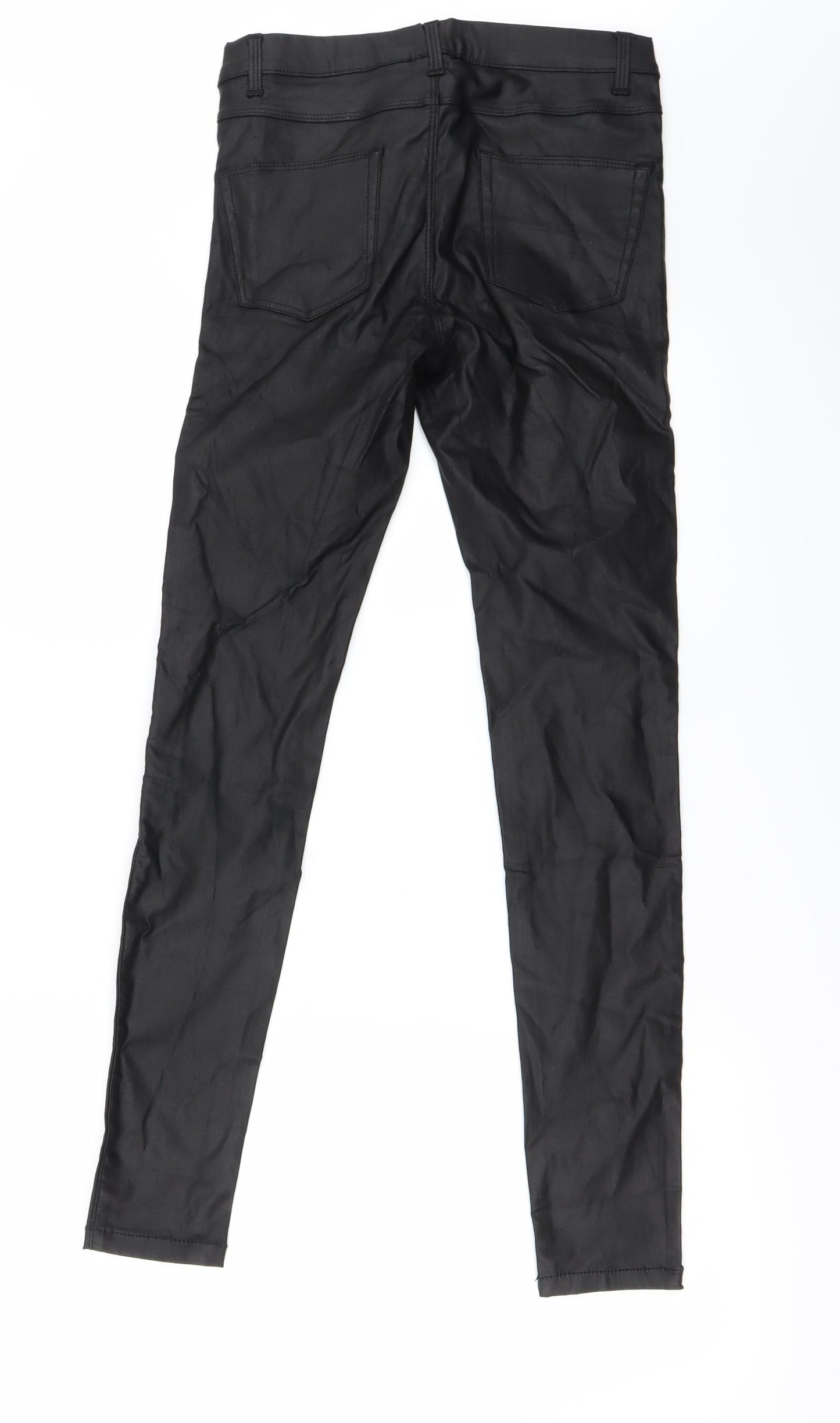 Preworn Womens Black   Mom Jeans Size 6 L28 in