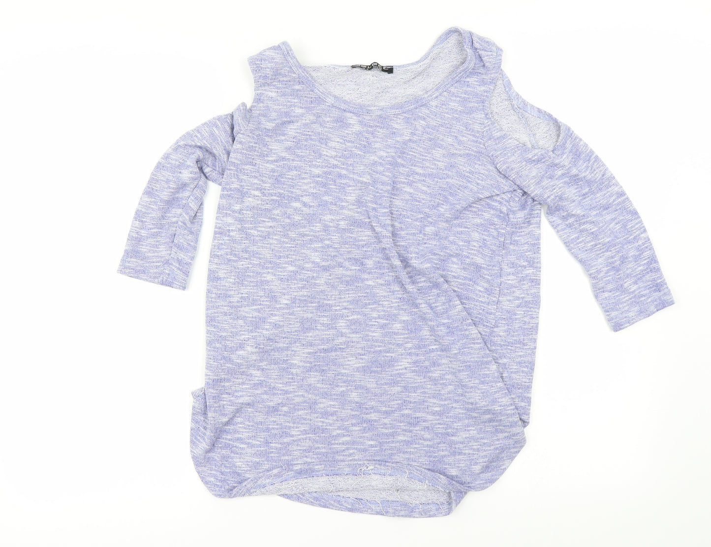 Select  Womens Purple   Basic T-Shirt Size 8