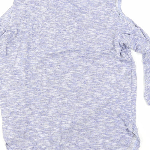 Select  Womens Purple   Basic T-Shirt Size 8