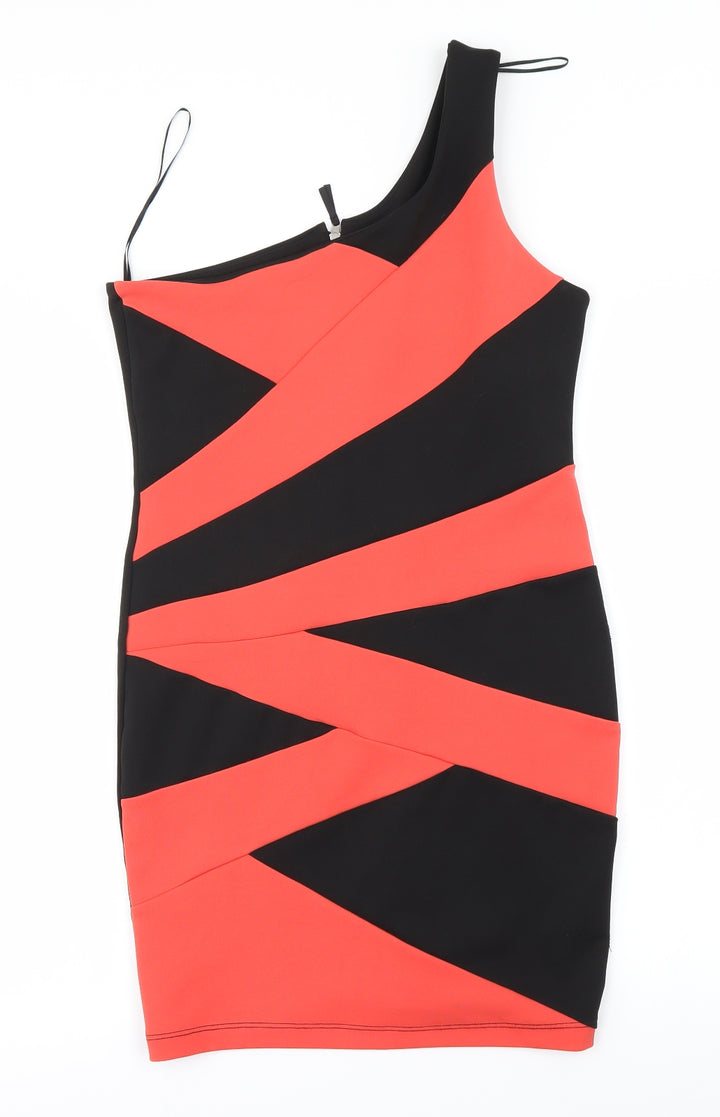 Miss Selfridge Womens Red Bodycon Size 12