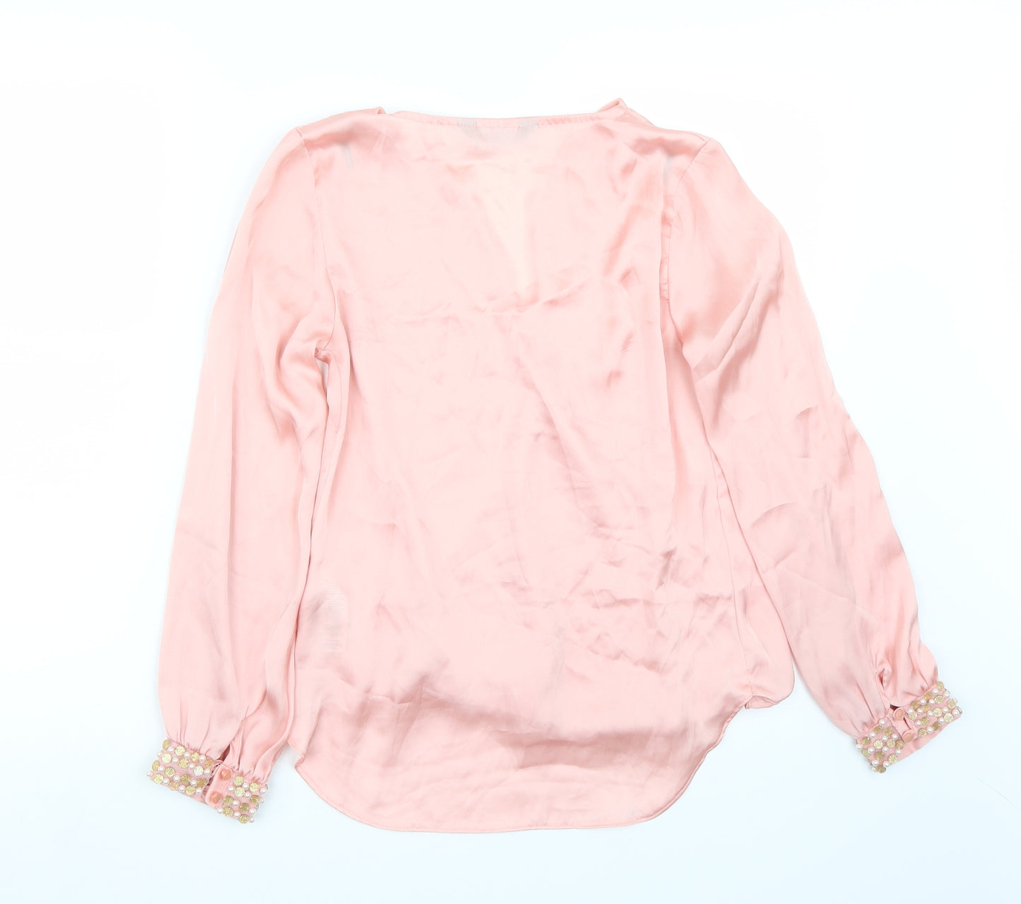 Dorothy Perkins Womens Pink   Basic Blouse Size 8