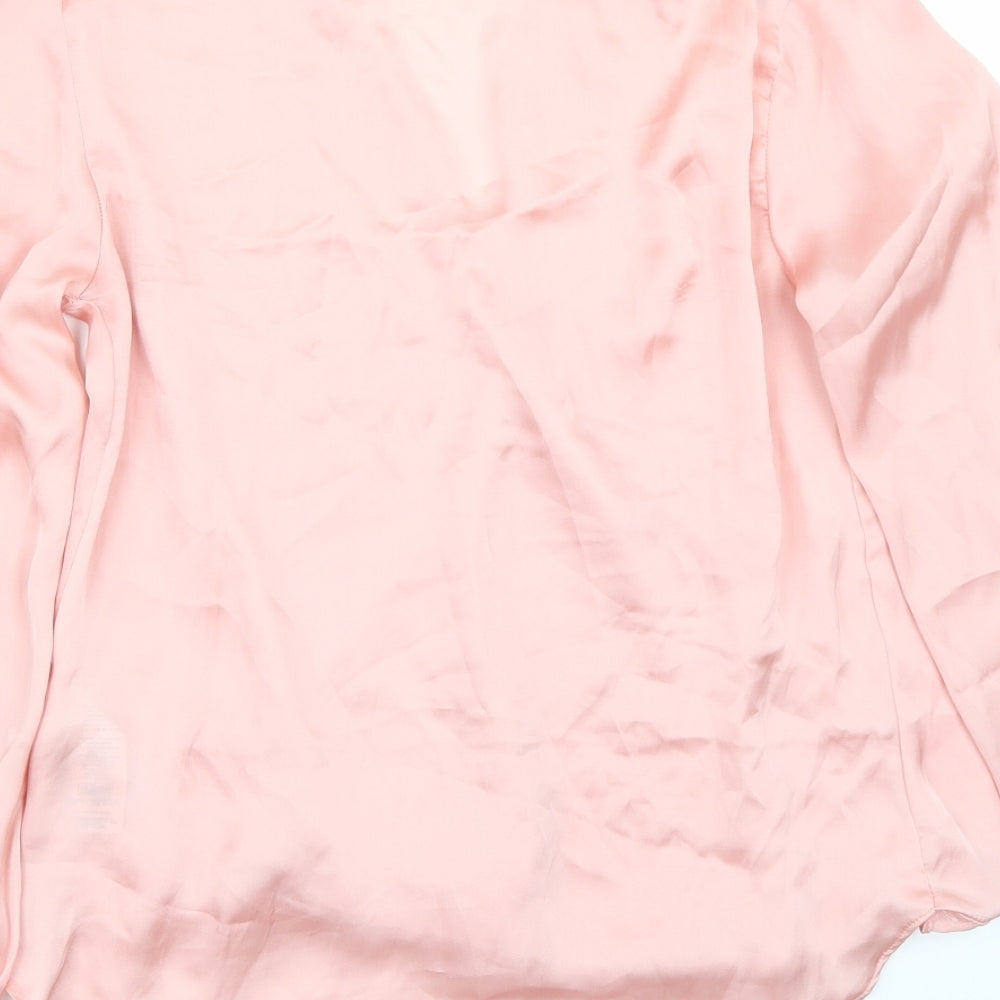 Dorothy Perkins Womens Pink   Basic Blouse Size 8