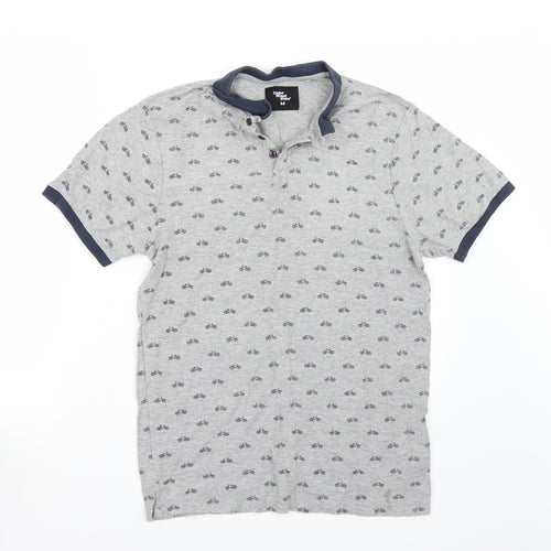 Cedar Wood State Mens Grey    T-Shirt Size M