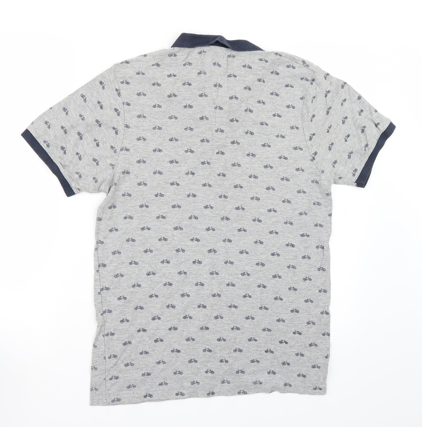 Cedar Wood State Mens Grey    T-Shirt Size M