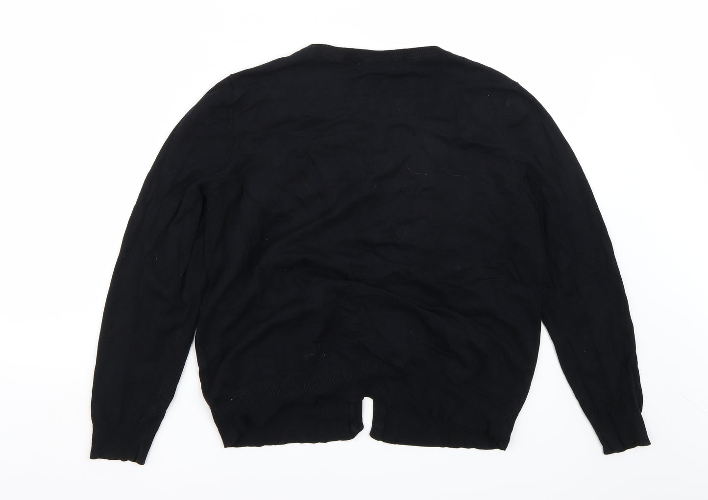 George Womens Black   Cardigan Jumper Size 16
