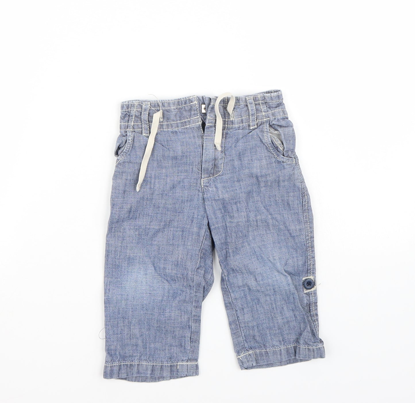 Gap Baby Blue   Capri Jeans Size 12-18 Months