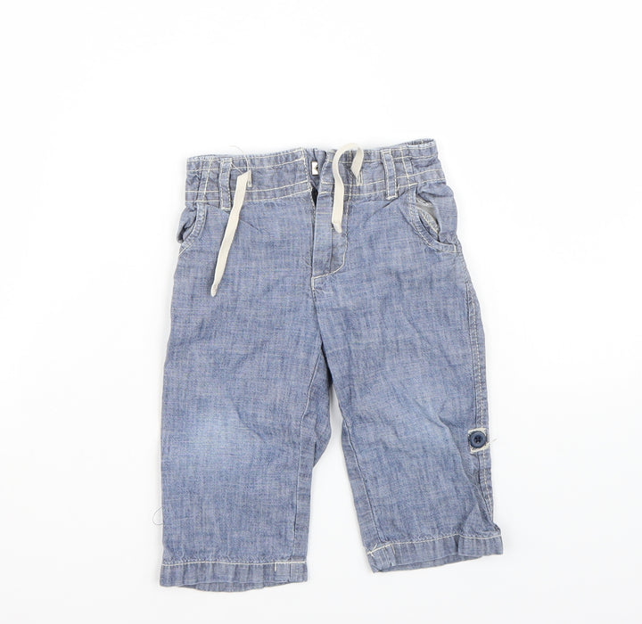 Gap Baby Blue   Capri Jeans Size 12-18 Months
