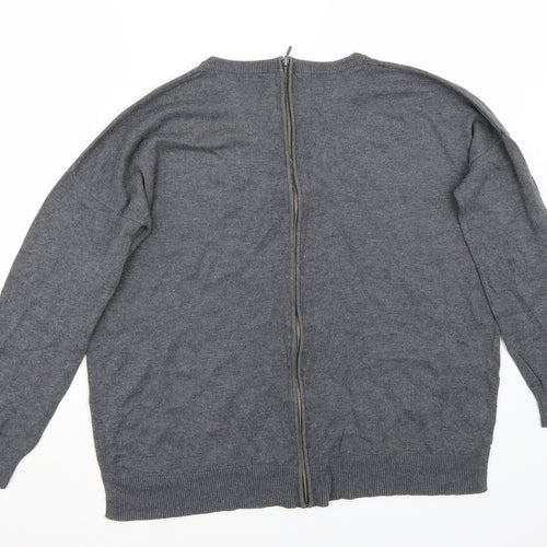 TU Womens Grey   Pullover Jumper Size 12