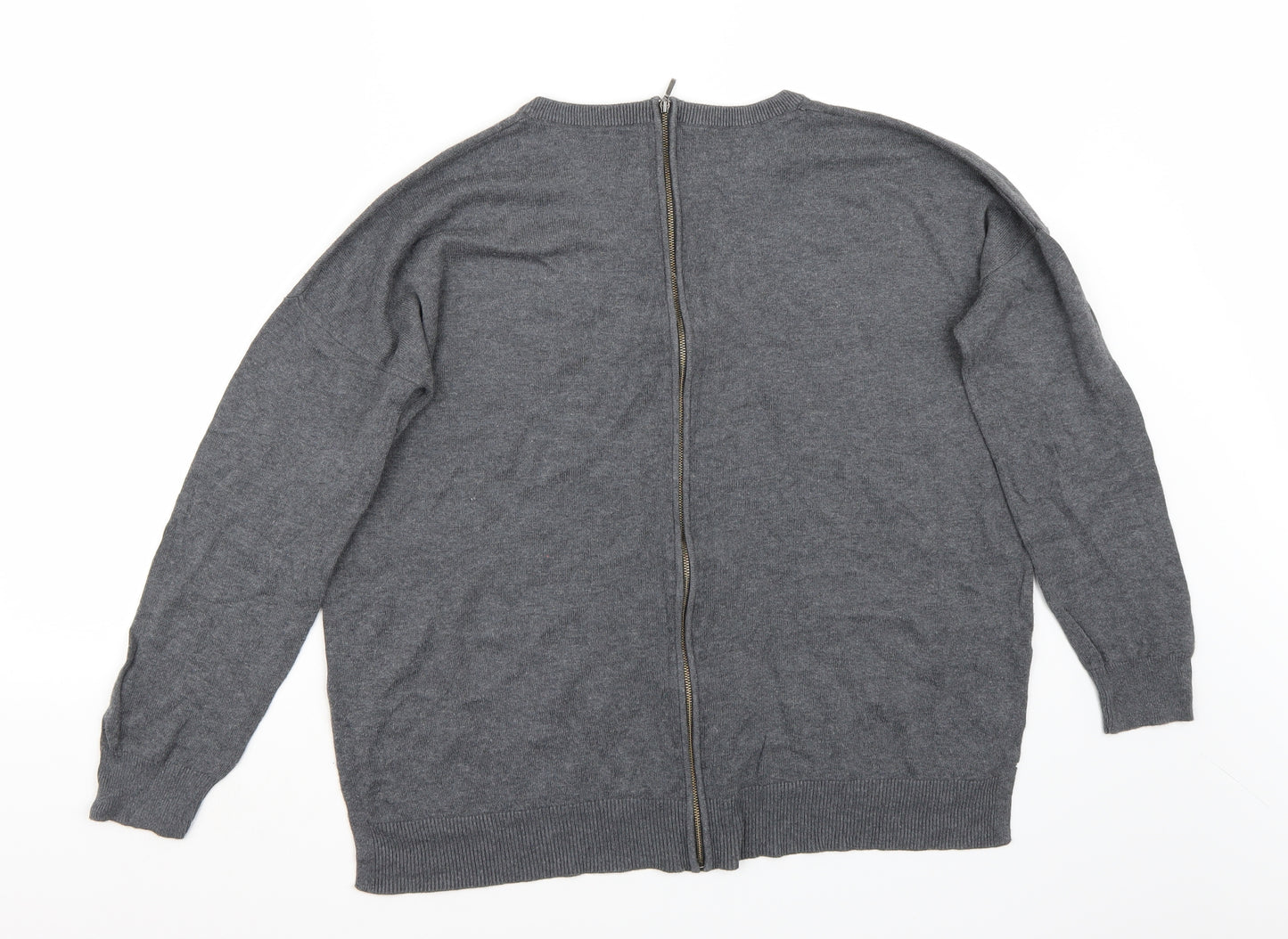 TU Womens Grey   Pullover Jumper Size 12